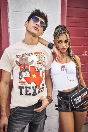 Spencer's Teams Up with Hooters for a Bold New Collection