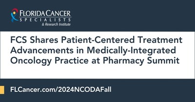 FCS pharmacy experts and executive leaders will have a large presence at the NCODA 2024 Fall Summit in Orlando over the coming days where they will share the latest insights on best practices for optimizing patient care in medically integrated oncology practices.