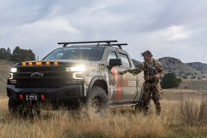 MeatEater, Inc. and RealTruck's Adventure Hunting Rig Showcased at the 2023 SEMA Show will be up for Auction at Mecum Auctions in Kansas City, December 5-7