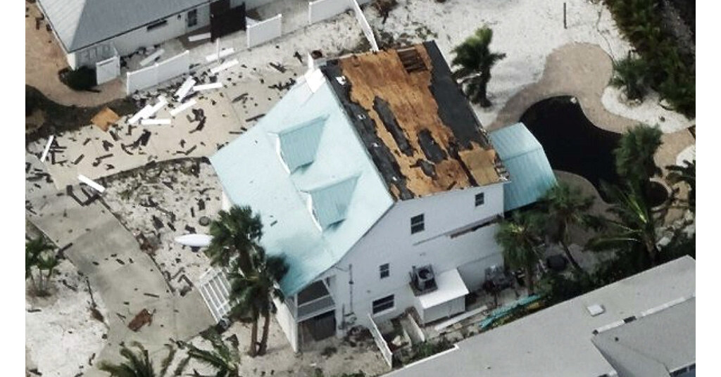 Vexcel Collects High-Resolution Aerial Imagery After Hurricane Milton