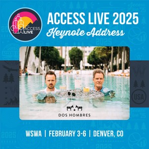 Hollywood Icons Aaron Paul and Bryan Cranston to Headline WSWA's Access LIVE 2025 as Keynote Speakers in Denver