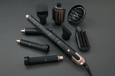 The ion Luxe 8-In-1 Airstyler Pro revolutionizes hairstyling with an all-in-one tool for everyone.