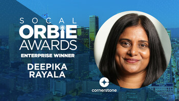 Enterprise ORBIE Winner, Deepika Rayala of OnDemand, Inc.