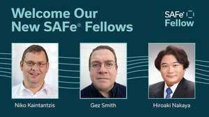 Scaled Agile, Inc. Inducts Three Thought Leaders into the SAFe® Fellow Program