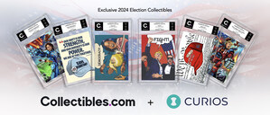 Collectibles.com Partners with Curios to Launch Digital Twins of Exclusive 2024 Election Trading Cards