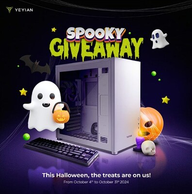 YEYIAN Gaming Announces the Spooky Fest Halloween Live Stream Featuring the Intel Core Ultra Series 2 Powered Mirage S Gaming PC Unboxing and Phasmophobia Gameplay_banner2