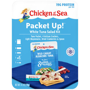 Chicken of the Sea® Launches NEW Tuna and Salmon Packet Up! Kits to Expand Delicious, On-the-Go Lineup