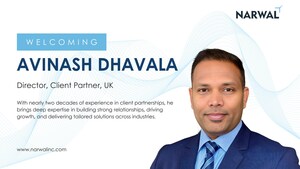 Narwal Welcomes Avinash Dhavala to Drive UK &amp; Europe Expansion and Strengthen Strategic Client Relationships