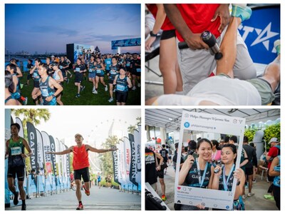 Philips Massager Singapore Marks a Milestone as Support Sponsor at Garmin Run Singapore 2024