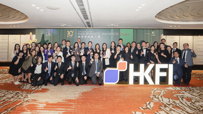 Photo caption 1: AXA Hong Kong and Macau (AXA) has achieved outstanding success at the Hong Kong Insurance Awards 2024