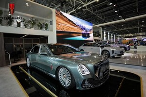 HONGQI Unveiled Ultra-Luxury Vehicle GUOYA at Paris Motor Show 2024