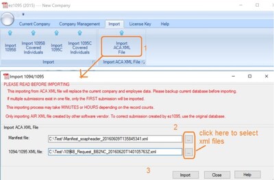 Import data