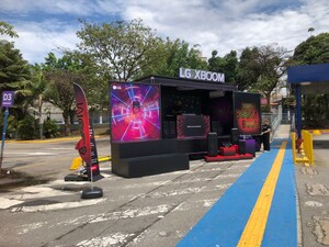 Campanha Boom Boom Pow, da LG, leva Media Truck ao Parque Villa-Lobos