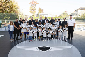 GENESIS, U.S. SOCCER FOUNDATION, AND MLS PLAYERS ASSOCIATION UNVEIL NEW MINI-PITCH AT BROADWAY YMCA IN NEW YORK