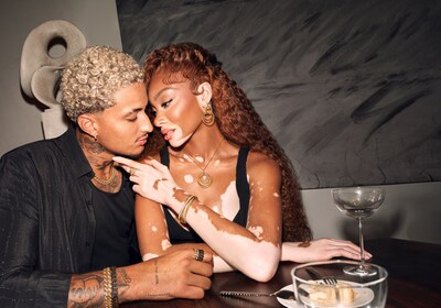 Kyle Kuzma and Winnie Harlow for David Yurman's Holiday Campaign 2024