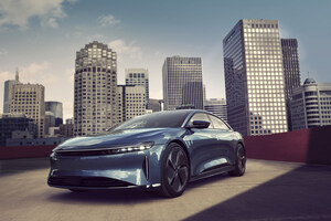 Lucid Air Earns a Five-Star Overall Safety Rating from NHTSA for 2025