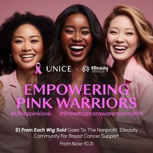 UNice and EBeauty Team Up for Empowering Pink Warriors Initiative for Breast Cancer Awareness Month