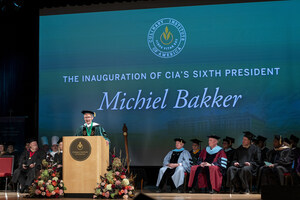 Culinary Institute of America Installs Michiel Bakker as President