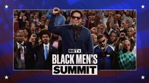 THE "BET BLACK MEN'S SUMMIT" CREATES AN EMPOWERING SPACE FOR BLACK MEN TO ADDRESS COMPLEX TOPICS AND AMPLIFY THEIR VOICES AHEAD OF 2024 PRESIDENTIAL ELECTION