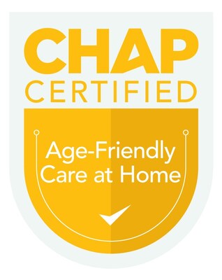 CHAP is the first community-based organization to offer the Age-Friendly Care at Home Certification.