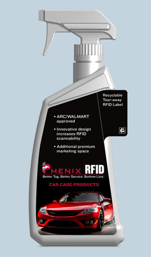 Phenix Label Unveils Innovative Tear-Away Label for Improved RFID Scanning of Liquid-Filled Retail Packaging