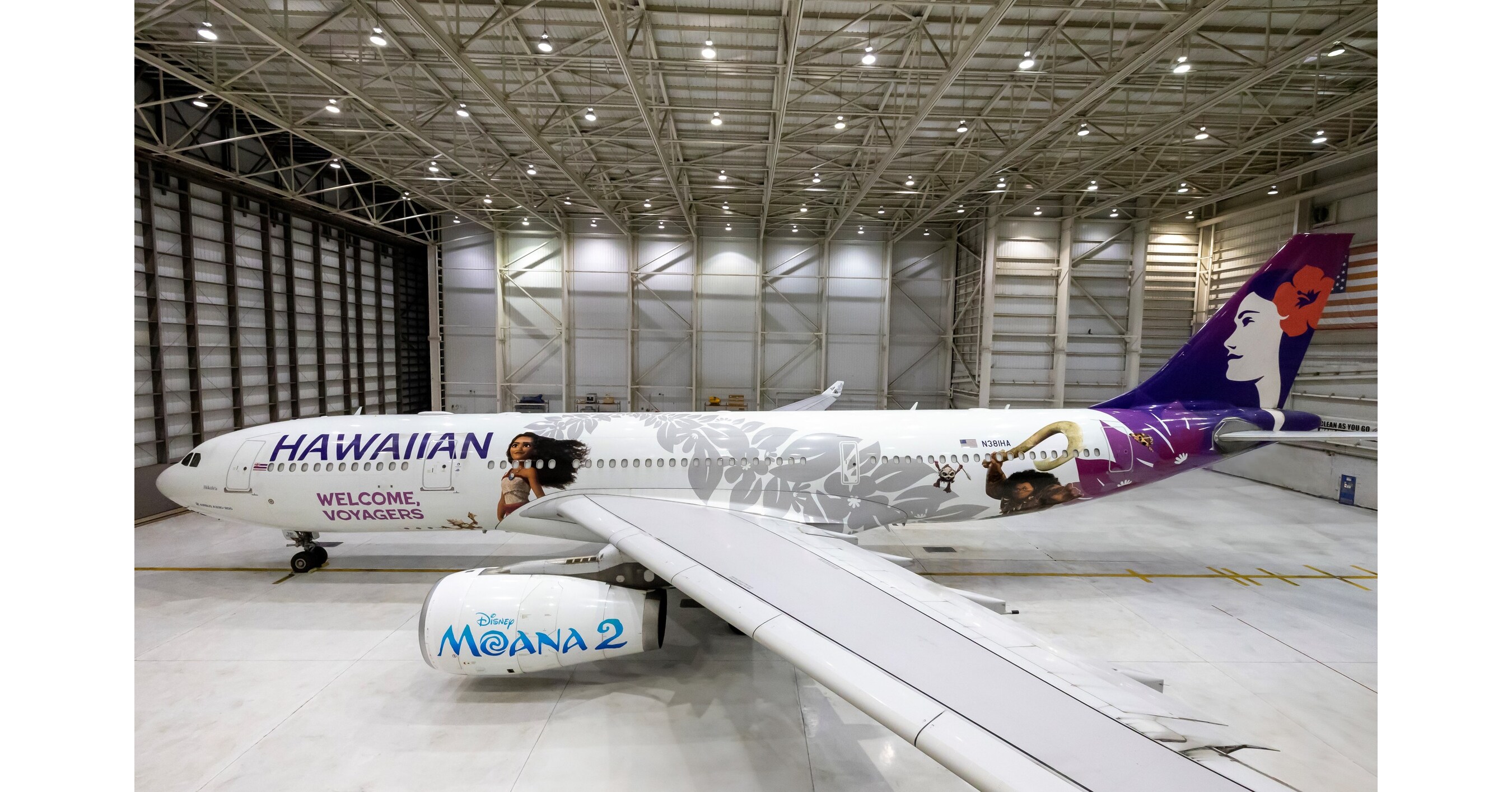 Hawaiian Airlines Welcomes Guests on an Exciting New Voyage with Walt Disney Animation Studios’ “Moana 2”