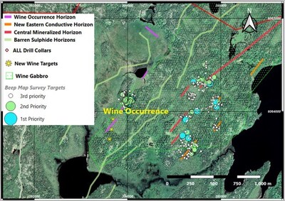 Figure 4. Anomalous Beep Mat Survey Results (CNW Group/Nican Ltd.)