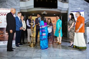 Diwali Celebration At City Hall Hosted by Atlanta Mayor in Partnership with CoHNA