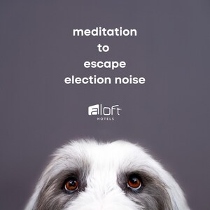 ALOFT HOTELS HOSTS "NO WATCH PUPPY PARTIES" TO EASE ELECTION SCARIES