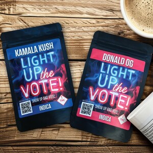 PurLife Dispensary Launches "LIGHT UP THE VOTE" Campaign Featuring Limited-Edition Donald OG and Kamala Kush Strains to Encourage Voter Turnout