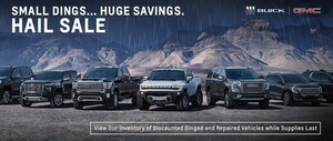 Carl Black Roswell offers a hail sale on lightly dinged vehicles