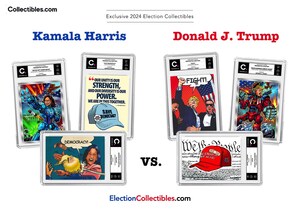 BREAKING: Kamala Harris Leads Donald J. Trump in Sales of Exclusive Election Collectibles: Could This Be a Surprising Election Predictor?