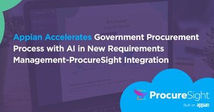 Appian Accelerates Government Procurement with AI in New Requirements Management-ProcureSight Integration