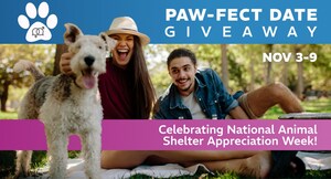 Give Back for National Animal Shelter Week: DatingAdvice.com Launches Paw-fect Date Giveaway