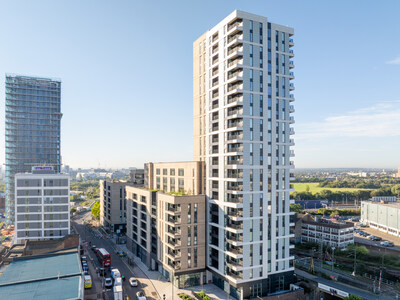 Mitre Yard is a newly completed residential development in North West London.