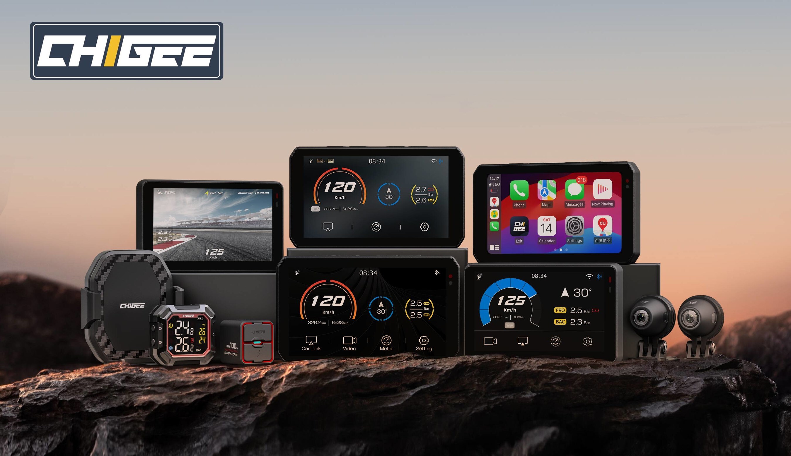 CHIGEE presenta il nuovo AIO-6 ed espone la tecnologia motociclistica avanzata a EICMA 2024