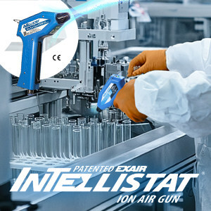 New Intellistat Ion Air Gun for Static Elimination in Sensitive Processes