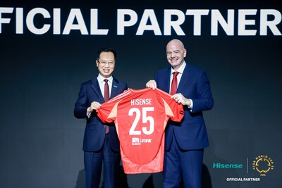 Hisense named first Official Partner of the FIFA Club World Cup 2025™