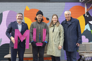 Une nouvelle murale de MU au parc Nicolas-Tillemont!