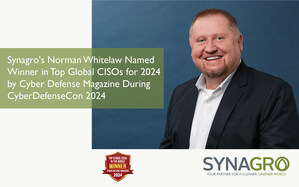 Synagro's Norman Whitelaw Named Winner in Top Global CISOs for 2024 by Cyber Defense Magazine During CyberDefenseCon 2024