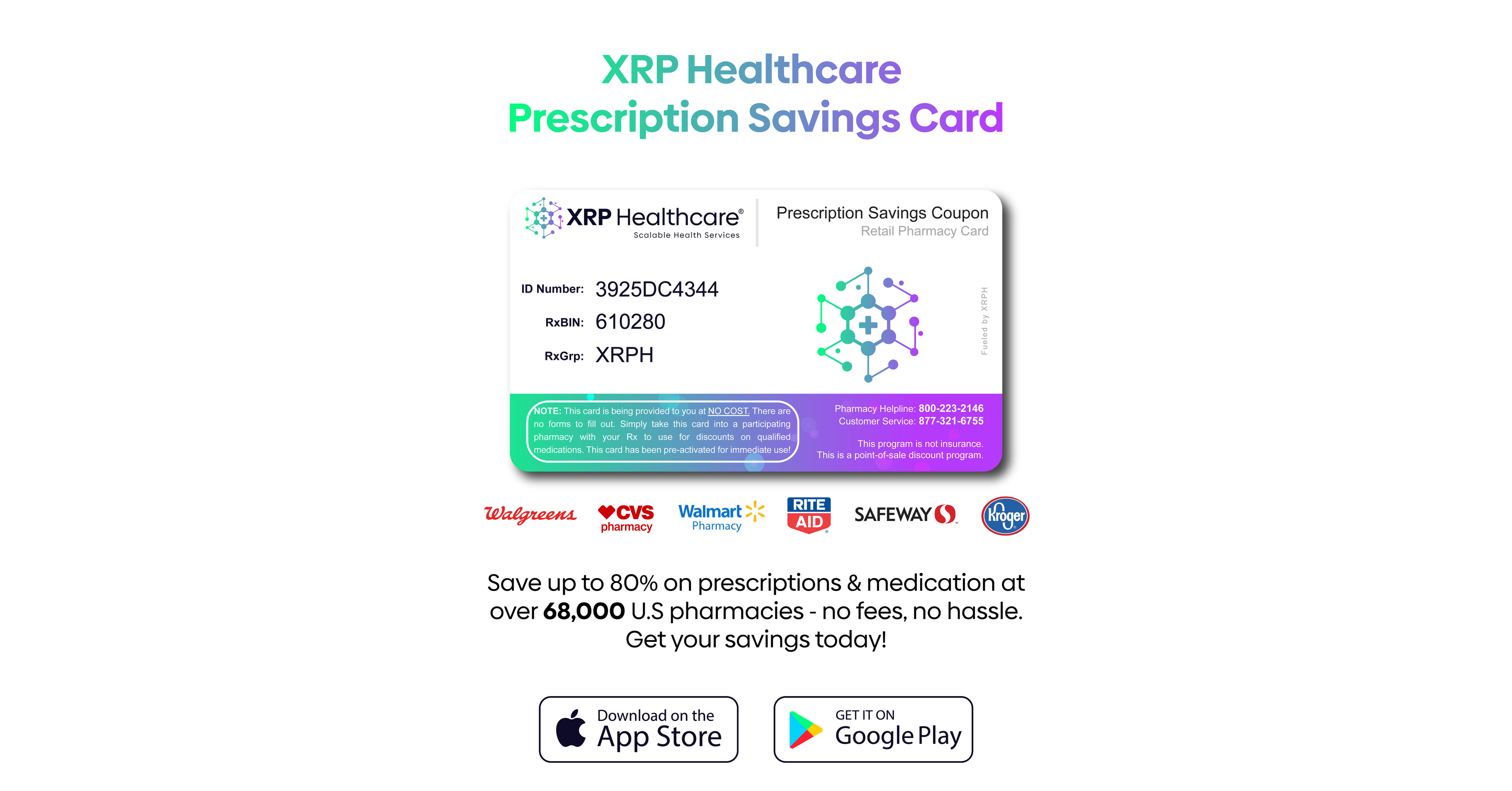 Amid Rising Costs, XRP Healthcare Prescription Savings Card Making a  Difference at 68,000 Pharmacies Across America: A Game-Changer for  Individuals and Organizations Alike