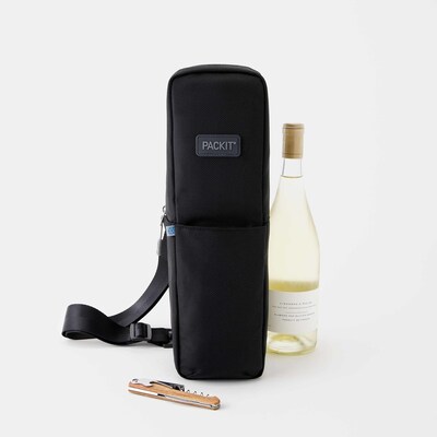 NEW! PackIt® Freezable Wine Carrier (MSRP $48.00) was created to keep wine cool on-the-go, this carrier is perfect to bring to parties, picnics or anywhere the day takes you.