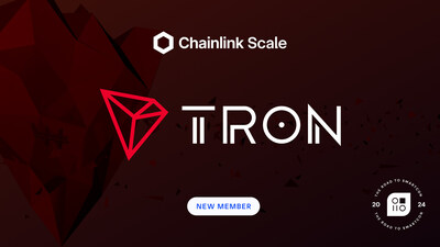 TRON DAO Joins Chainlink Scale, Chainlink Data Feeds to Secure .5+ Billion in TRON DeFi TVL