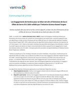 Les Engagements de Vantiva pour un bilan net zéro d’émissions de Gaz à Effets de Serre d’ici 2050 validés par l’initiative Science Based Targets