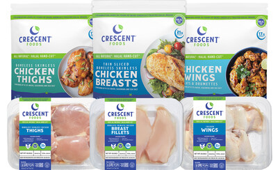 CRESCENT FOODS REBRANDS CHICKEN PACKAGES FOR ADDED CONVENIENCE