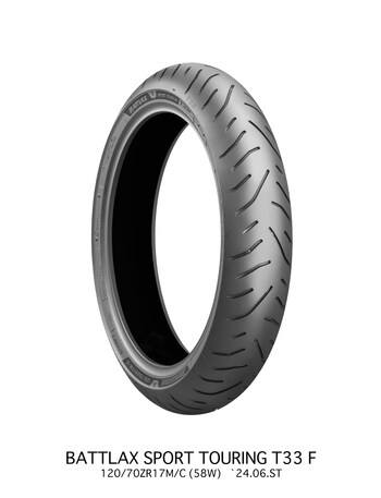 Bridgestone BATTLAX SPORT TOURING T33 Front Tire