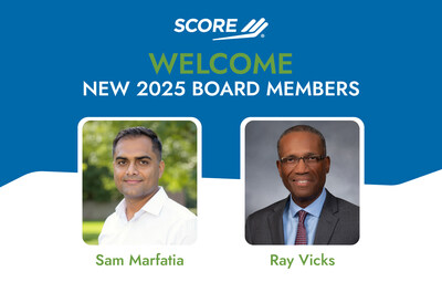 <div>SCORE - Mentors to America's Small Businesses - Announces New Board Members</div>