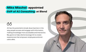 Blend Appoints Mike Mischel from Accenture as SVP of AI Consulting