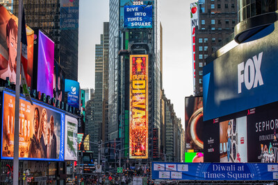 Diwali at Times Square celebrated 9 years in the heart of New York