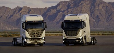 Nikola battery-electric and hydrogen fuel cell electric trucks